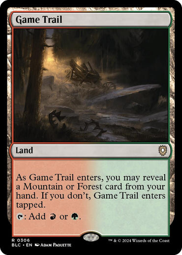 Game Trail [Bloomburrow Commander] 