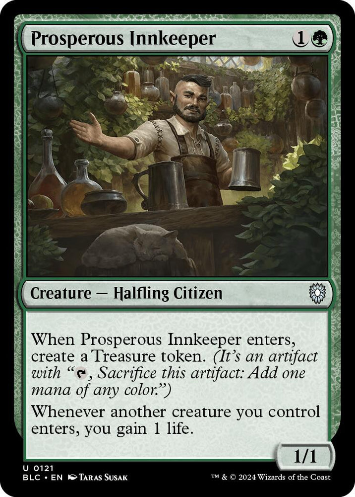 Prosperous Innkeeper [Bloomburrow Commander] 