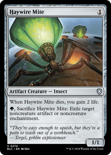 Haywire Mite [Bloomburrow Commander] 