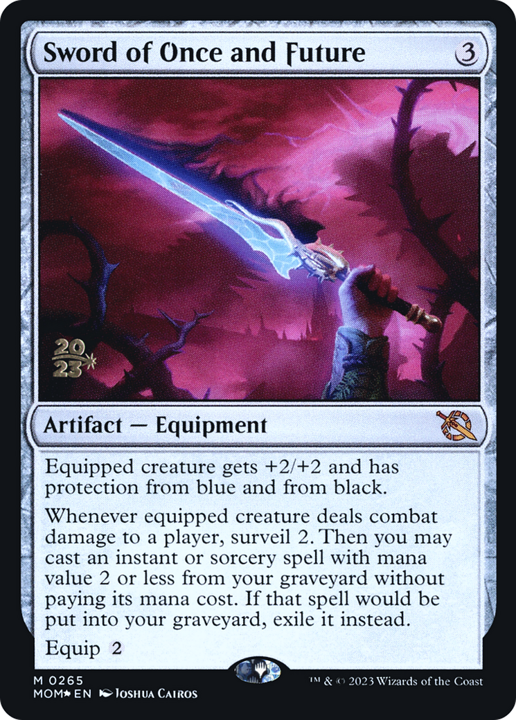 Sword of Once and Future [March of the Machine Prerelease Promos] 