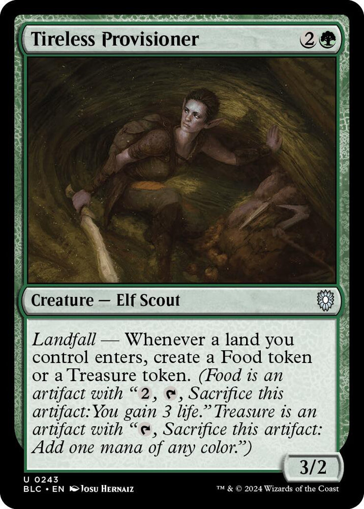Tireless Provisioner [Bloomburrow Commander] 