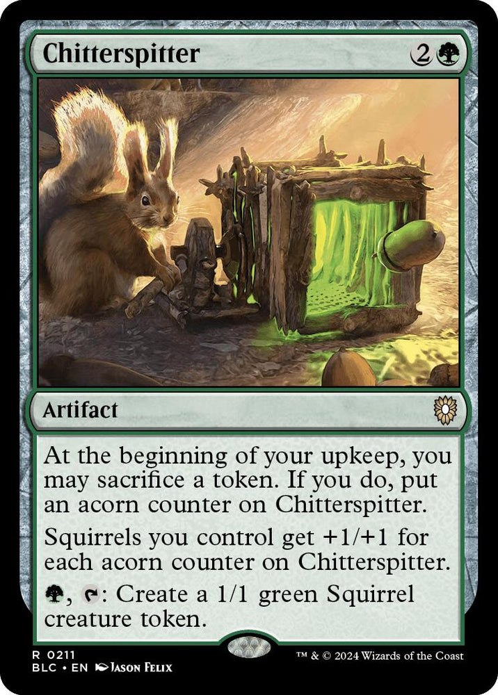 Chitterspitter [Bloomburrow Commander] 