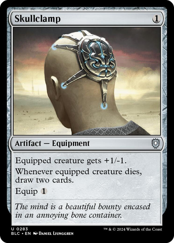 Skullclamp [Bloomburrow Commander] 