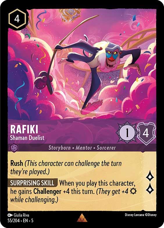 Rafiki - Shaman Duelist (55/204) [Shimmering Skies] 