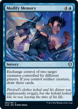 Modify Memory [Commander Legends: Battle for Baldur's Gate] 