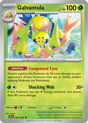 Galvantula (002/064) [Scarlet &amp; Violet: Shrouded Fable] 