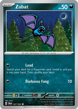 Zubat (027/064) [Scarlet &amp; Violet: Shrouded Fable] 