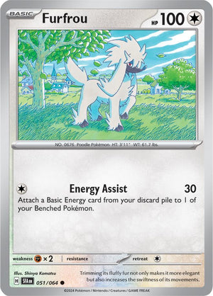 Furfrou (051/064) [Scarlet &amp; Violet: Shrouded Fable] 