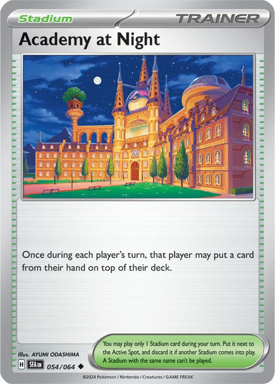 Academy at Night (054/064) [Scarlet &amp; Violet: Shrouded Fable] 