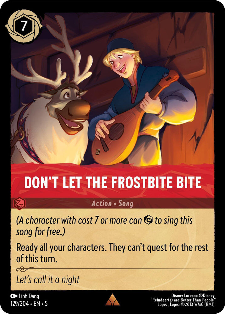 Don't Let the Frostbite Bite (129/204) [Shimmering Skies] 