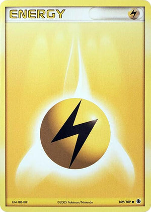 Lightning Energy (109/109) (Theme Deck Exclusive) [EX: Ruby &amp; Sapphire] 