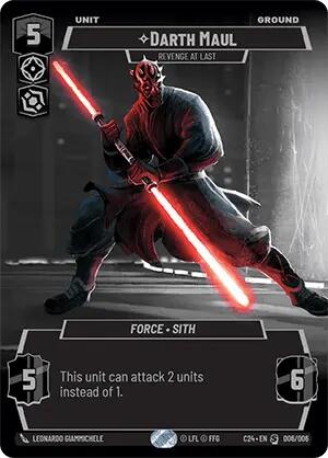 Darth Maul - Revenge at Last (2024 Convention Exclusive) (006/006) [Miscellaneous] 