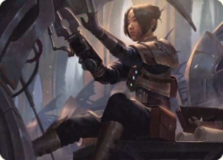 Thopter Mechanic Art Card [The Brothers' War Art Series] 