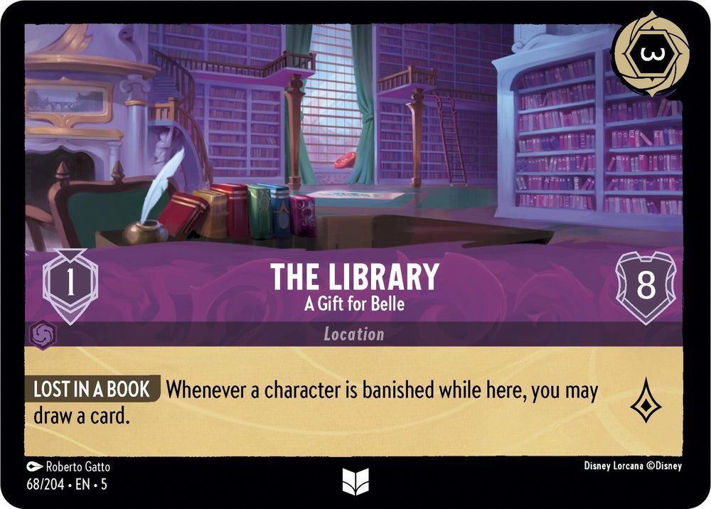 The Library - A Gift for Belle (68/204) [Shimmering Skies] 