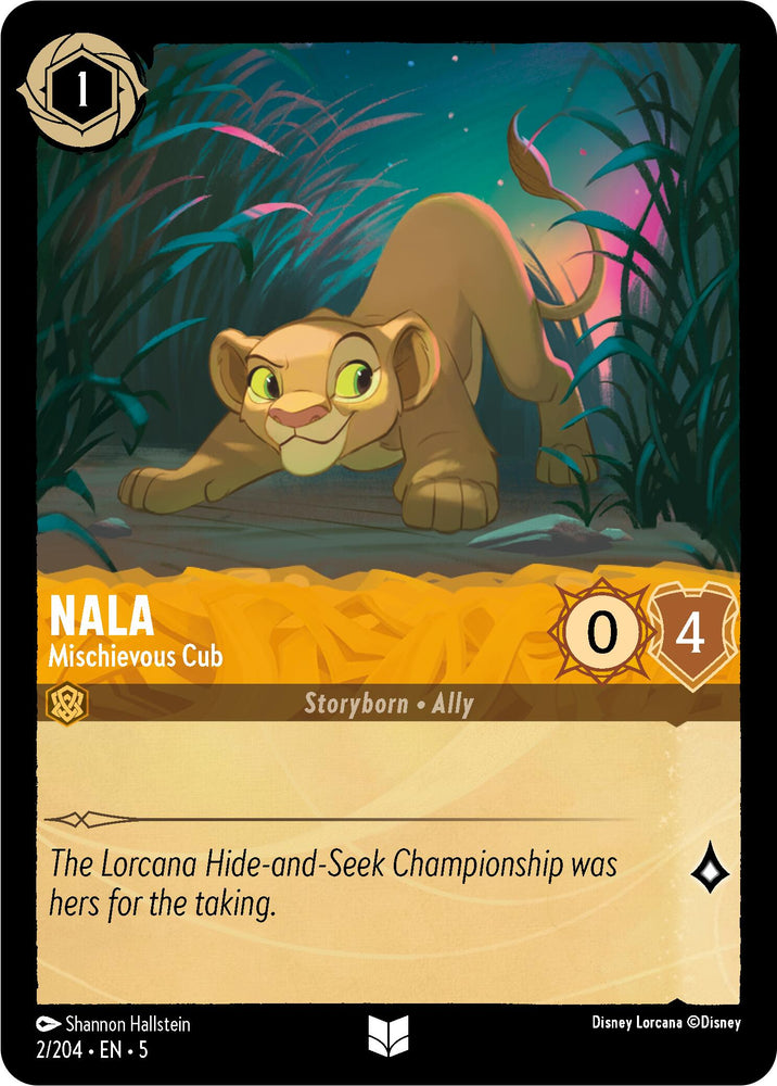 Nala - Mischievous Cub (2/204) [Shimmering Skies] 