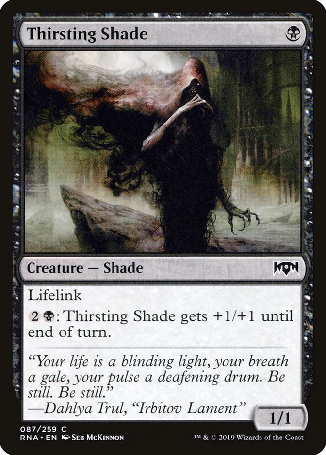 Thirsting Shade [Ravnica Allegiance] 