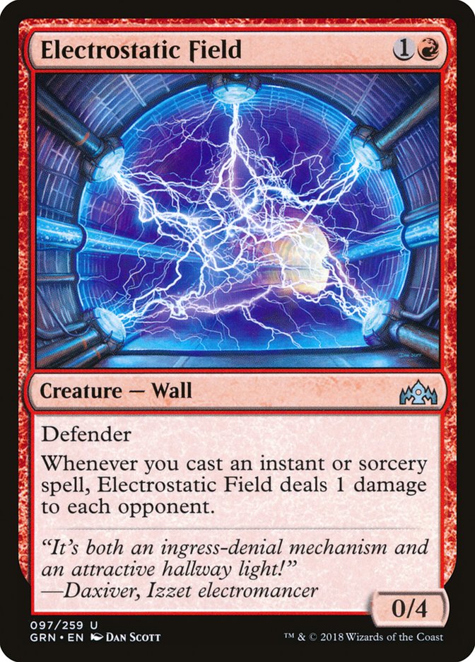 Electrostatic Field [Guilds of Ravnica] 