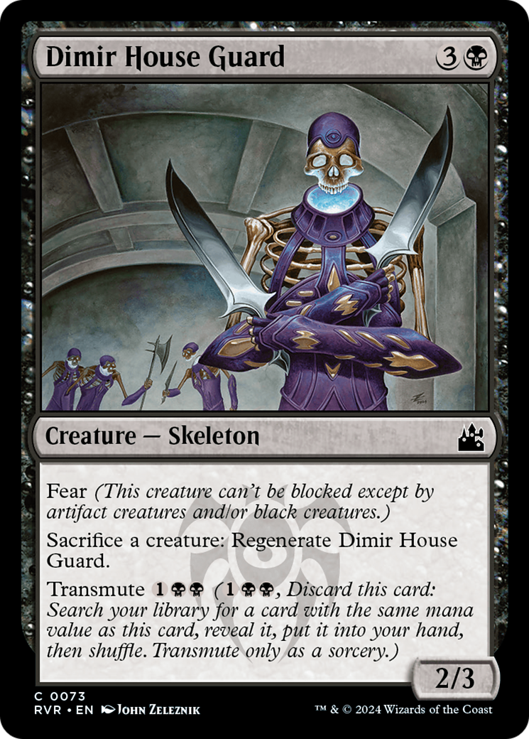 Dimir House Guard [Ravnica Remastered] 