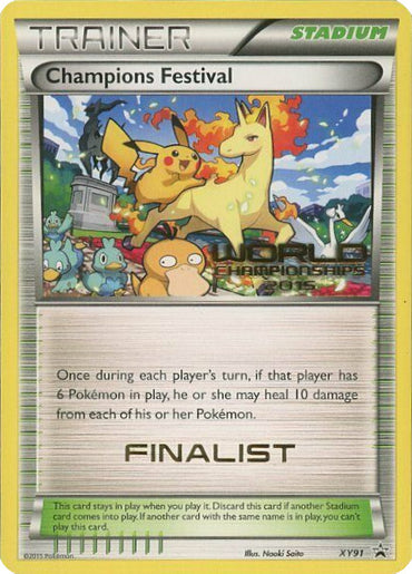 Champions Festival (XY91) (2015 Finalist) [XY: Black Star Promos] 