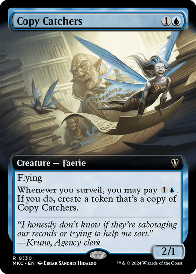 Copy Catchers (Extended Art) [Murders at Karlov Manor Commander] 