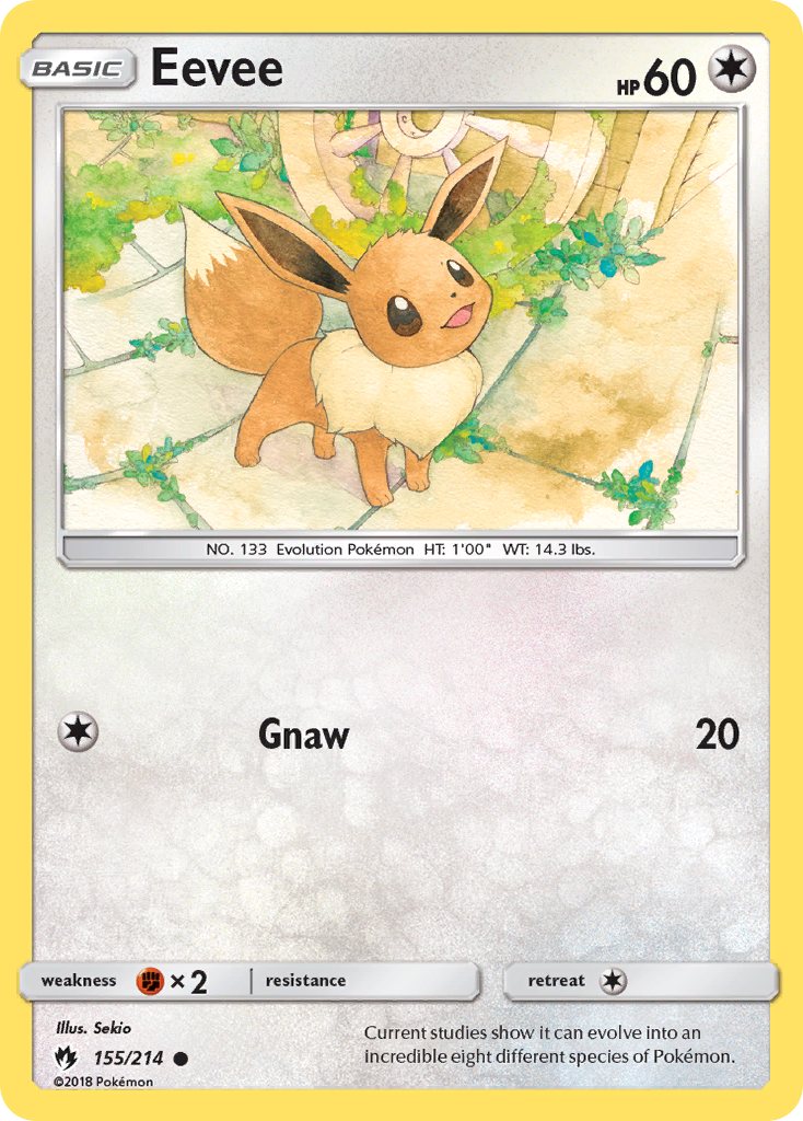 Eevee (155/214) [Sun & Moon: Lost Thunder] 