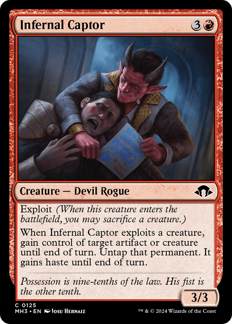 Infernal Captor [Modern Horizons 3] 