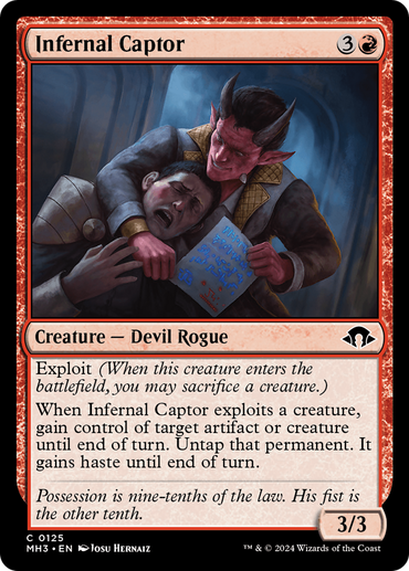 Infernal Captor [Modern Horizons 3] 