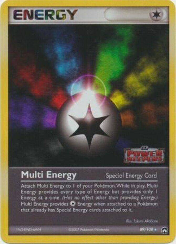 Multi Energy (89/108) (Stamped) [EX: Power Keepers] 