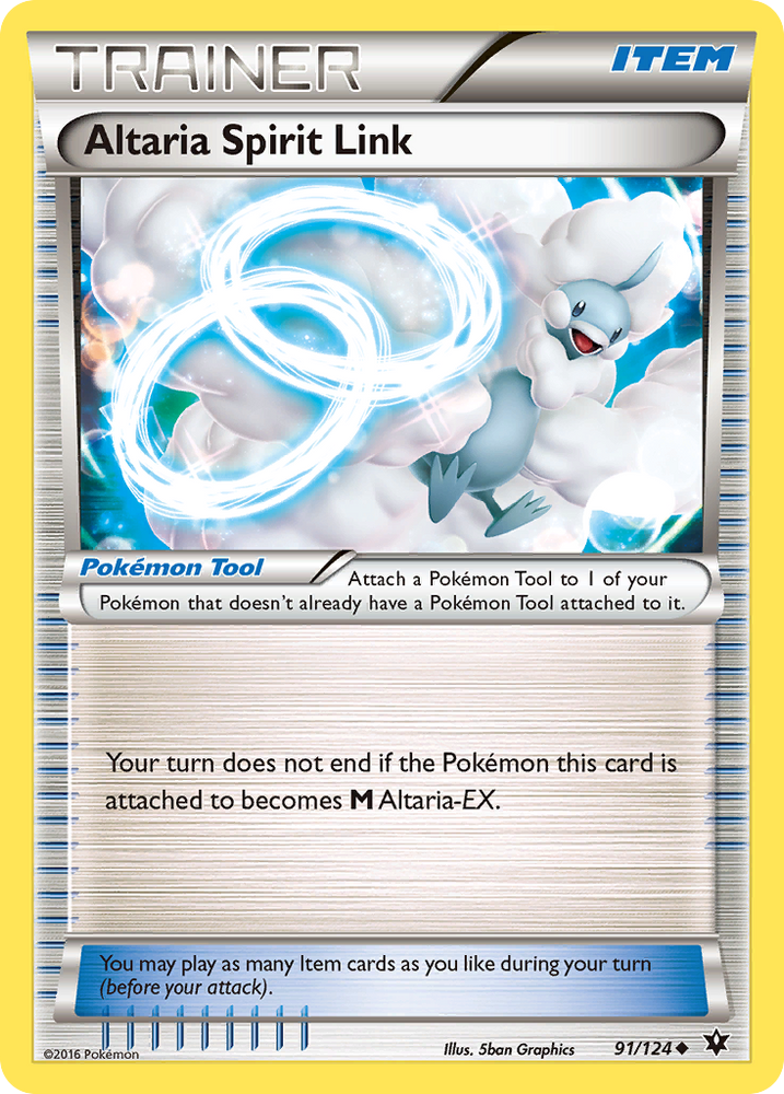 Altaria Spirit Link (91/124) [XY: Fates Collide] 