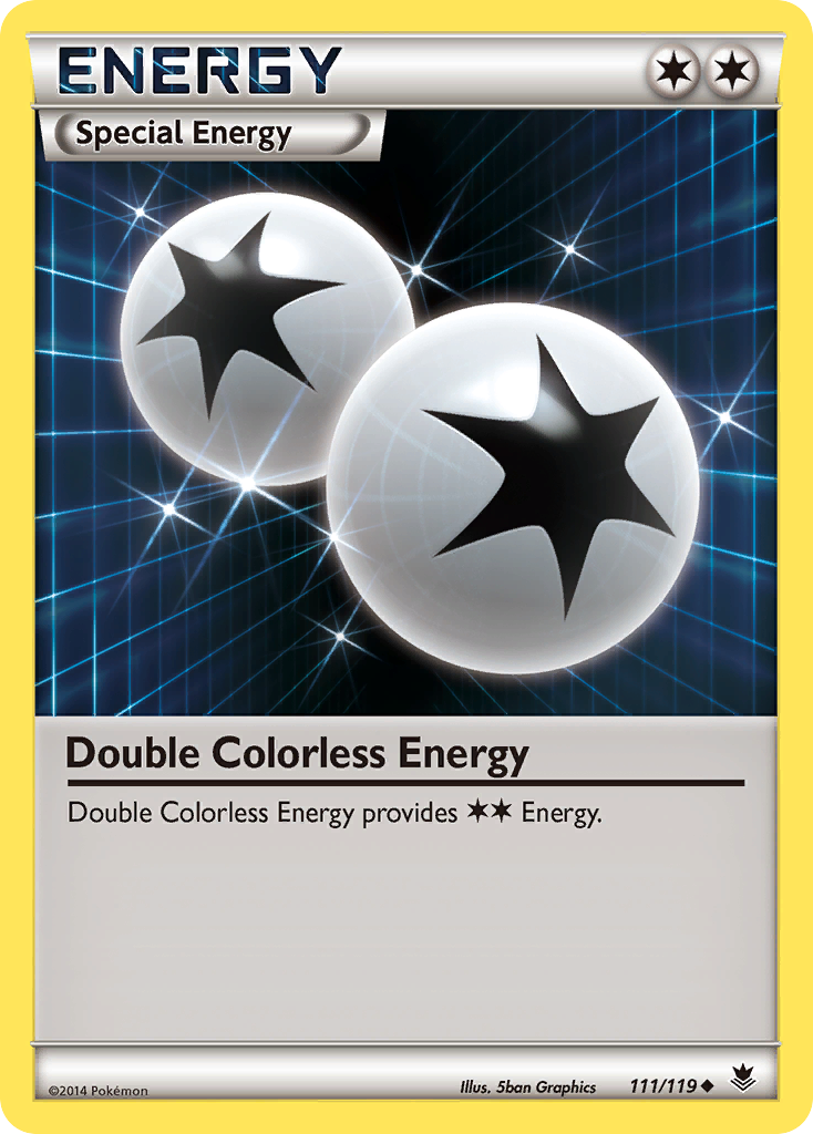 Double Colorless Energy (111/119) [XY: Phantom Forces]