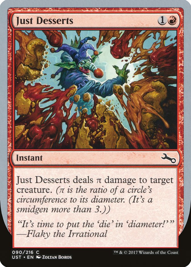 Just Desserts [Unstable] 