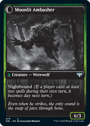 Oakshade Stalker // Moonlit Ambusher [Innistrad: Double Feature] 