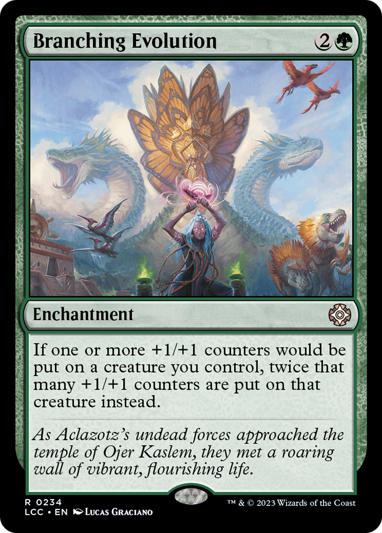 Branching Evolution [The Lost Caverns of Ixalan Commander] 