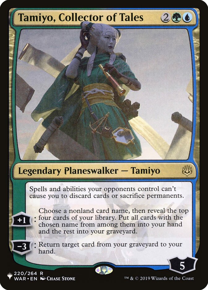 Tamiyo, Collector of Tales [The List] 