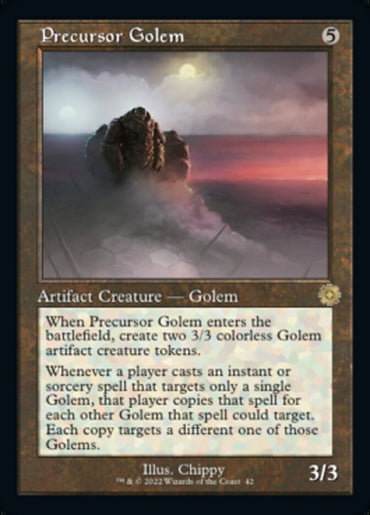 Precursor Golem (Retro) [The Brothers' War Retro Artifacts] 