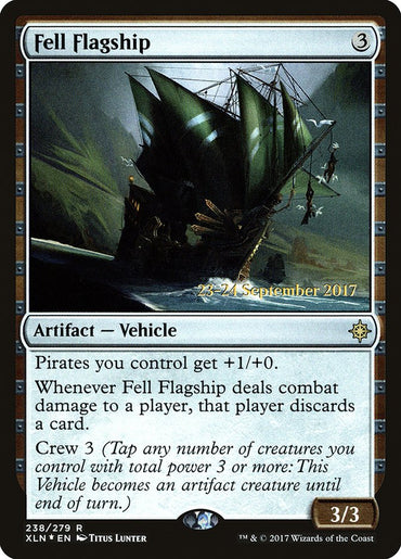 Fell Flagship [Ixalan Prerelease Promos] 