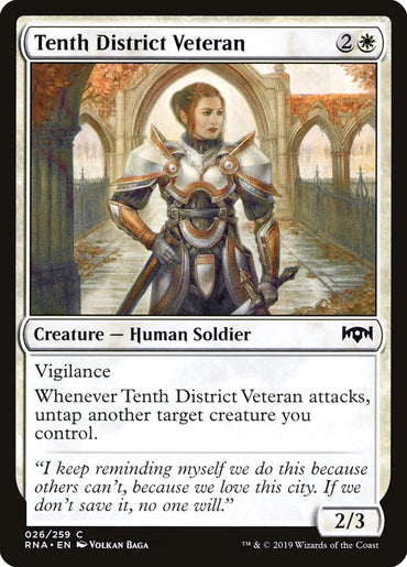 Tenth District Veteran [Ravnica Allegiance] 