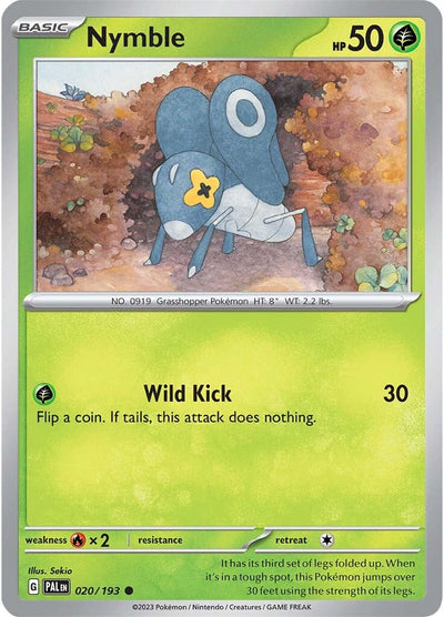 Nymble (020/193) [Scarlet &amp; Violet: Paldea Evolved] 