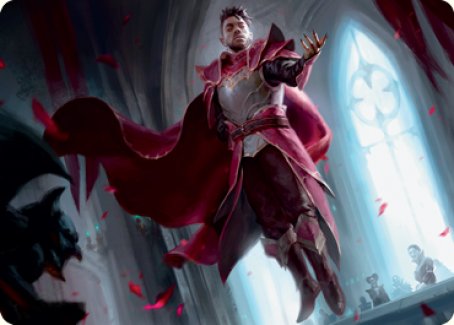 Markov Waltzer Art Card [Innistrad: Crimson Vow Art Series] 