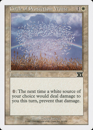 Circle of Protection: White [Classic Sixth Edition] 