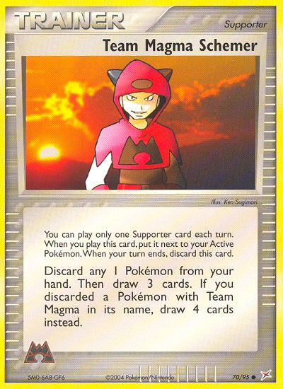 Team Magma Schemer (70/95) [EX: Team Magma vs Team Aqua] 