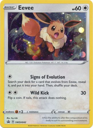 Eevee (SWSH042) [Sword &amp; Shield: Black Star Promos] 