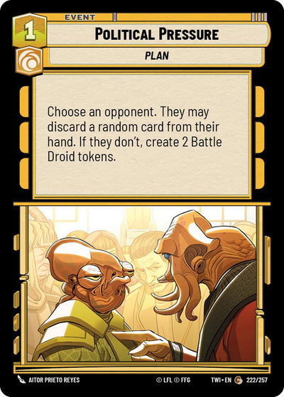 Political Pressure (222/257) (222/257) [Twilight of the Republic]