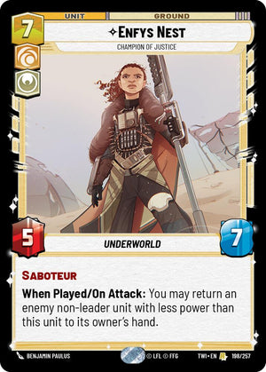 Enfys Nest - Champion of Justice (198/257) (198/257) [Twilight of the Republic]