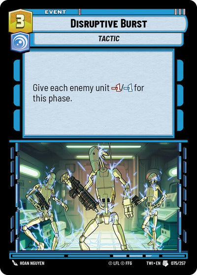 Disruptive Burst (075/257) (075/257) [Twilight of the Republic]