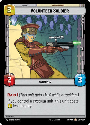 Volunteer Soldier (254/257) (254/257) [Twilight of the Republic]
