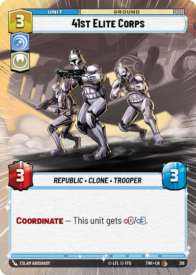 41st Elite Corps (318) (Hyperspace) (318) [Twilight of the Republic]