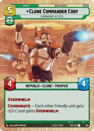 Clone Commander Cody - Commanding the 212th (384) (Hyperspace) (384) [Twilight of the Republic]