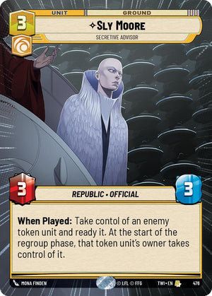 Sly Moore - Secretive Advisor (476) (Hyperspace) (476) [Twilight of the Republic]