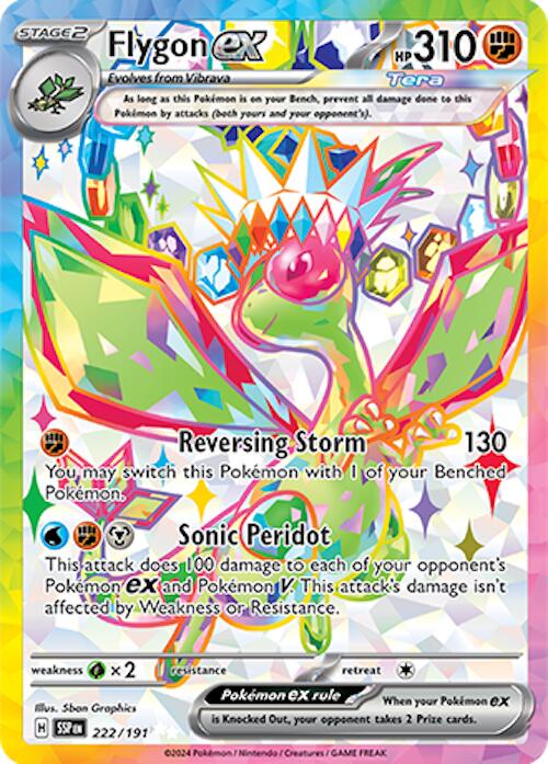 Flygon ex (222/191) [Scarlet & Violet: Surging Sparks]